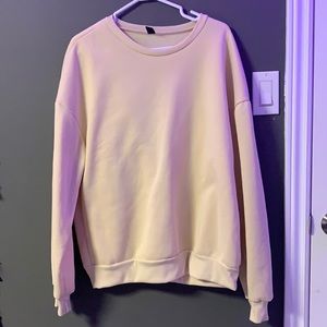 Tan, Medium , Crewneck sweater